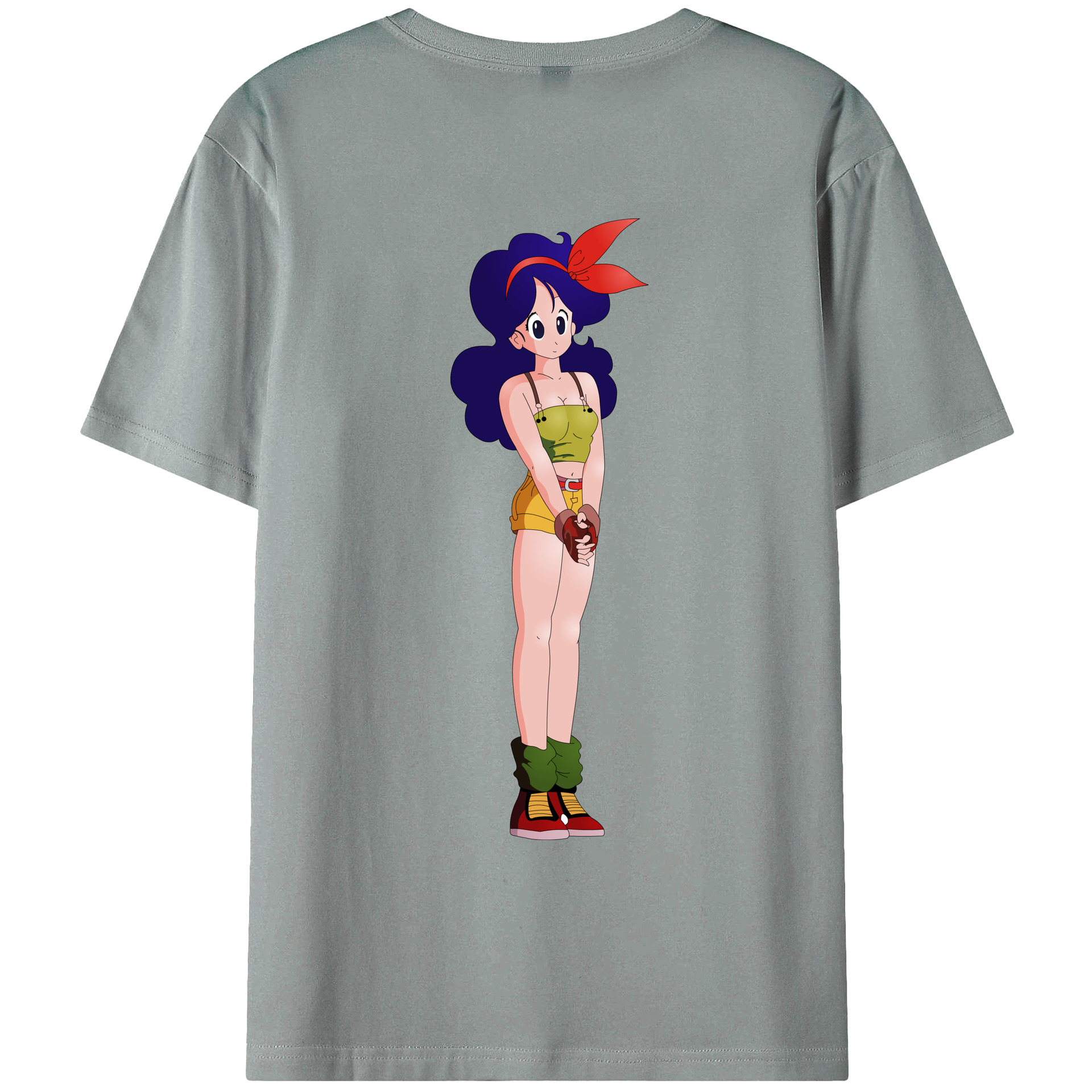 （画像用） ドラゴンボール DRAGON BALL 綿100％ メンズ半袖Tシャツ（バックプリント） 通気性